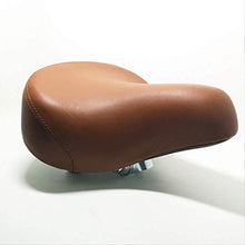 Load image into Gallery viewer, Bicycle Accessories Bicycle Universal Saddle Vintage Brown White Spring Bicycle Saddle Bag Bicycle Saddle