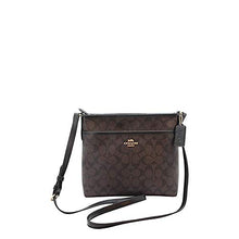 Load image into Gallery viewer, Coach FILE CROSSBODY IN SIGNATURE CANVAS, Im/Brown/Black, One Size
