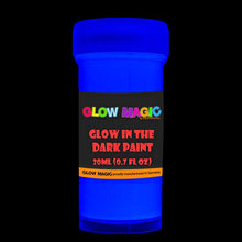 Load image into Gallery viewer, Glow in The Dark Acrylic Paint Set - Self-Luminous Phosphorescent Glowing Neon Paints for Halloween