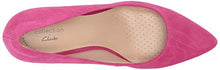 Load image into Gallery viewer, Clarks womens Aubrie Sun Pump, Hot Pink Suede, 9 US