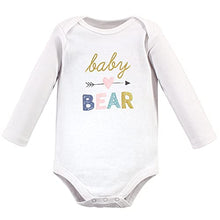 Load image into Gallery viewer, Hudson Baby Unisex Baby Cotton Long-sleeve Bodysuits, Girl Baby Bear, 0-3 Months