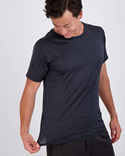 Load image into Gallery viewer, Men's Quick Dry Fit Dri-Fit Short Sleeve Active Wear Training Athletic Essentials Crew T-Shirt Fitness Gym Wicking Tee Workout Casual Sports Running Tennis Exercise Undershirt Top - 5 Pack,Set 1-L
