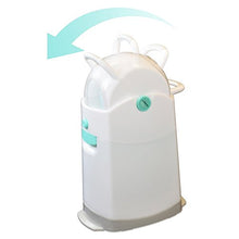 Load image into Gallery viewer, Creative Baby Tidy Diaper Pail, Pearl, Pearl/Blue/White/Gray, One Size