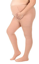 Load image into Gallery viewer, Absolute Support - Opaque Maternity Compression Stockings Pantyhose 20-30mmHg for Women Circulation - Beige, Small