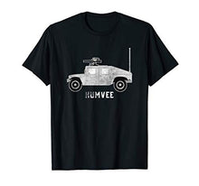 Load image into Gallery viewer, Military Humvee Shirt Love Tanks Army Veteran Memorial Day