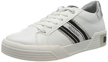 Load image into Gallery viewer, Dockers by Gerli Women's 45rt204-610501 Low-Top Sneakers, White Weiss Schwarz 501, 8.5