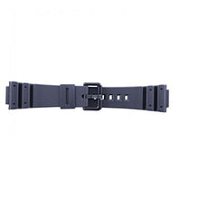 Load image into Gallery viewer, Casio G-shock 71604262 Original Factory Black Rubber Watch Band Strap fits DW-6100-1V DW-6100-7V DW-6900-1V DW-6900G-1V
