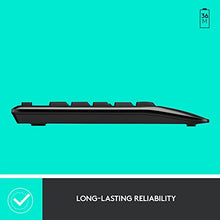 Load image into Gallery viewer, Logitech MK345 Wireless Combo Full-Sized Keyboard with Palm Rest and Comfortable Right-Handed Mouse, 2.4 GHz Wireless USB Receiver, Compatible with PC, Laptop