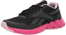 Load image into Gallery viewer, Reebok Women's ZTAUR Running Shoe, Black/Pure Grey/Frost Berry, 8