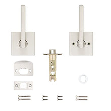 Load image into Gallery viewer, Kwikset Halifax Passage Door Lever for Hall and Closet Doors featuring Microban in Satin Nickel