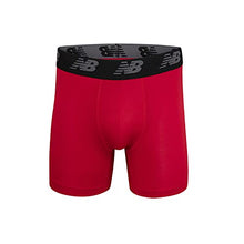 Load image into Gallery viewer, New Balance Men's Standard Boxer Brief, Team Royal/Team Red/Pig/Thunder, Medium