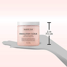 Load image into Gallery viewer, Majestic Pure Himalayan Salt Body Scrub with Lychee Oil, Exfoliating Salt Scrub to Exfoliate & Moisturize Skin, Deep Cleansing - 10 oz