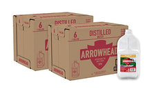 Load image into Gallery viewer, ARROWHEAD Brand Distilled Water, 1-gallon plastic jugs (Two Packs of 6)
