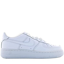 Load image into Gallery viewer, Nike Unisex Air Force 1 LE (GS) Sneaker, Kids, White/White, 4.5Y M US