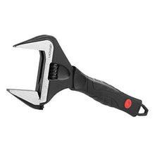 Load image into Gallery viewer, Lichamp 12-Inch Wide Jaw Adjustable Stubby Wrench with 60 mm Jaw Opening for Plumbing Automotive and Industry, Black