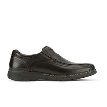 Load image into Gallery viewer, Dockers Mens Mosley Leather Dress Casual Slip-On Shoe, Black Polished, 10 M