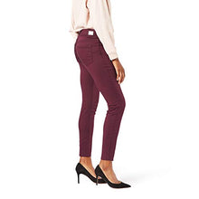 Load image into Gallery viewer, Signature by Levi Strauss & Co. Gold Label Women's Totally Shaping Pull-On Skinny Jeans (Standard and Plus), Winetasting-Waterless, 2