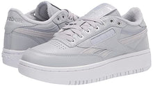 Load image into Gallery viewer, Reebok Women's Club C Double Sneaker, Cdgry2/Ftwwht/Silvmt, 8.5