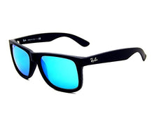 Load image into Gallery viewer, Ray Ban RB4165 622/55 Black/ Blue Mirror 55mm Sunglasses