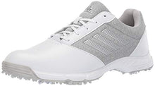 Load image into Gallery viewer, adidas Womens TECH Response Golf Shoe, White/Silver Metallic/Grey Two, 5.5 M US