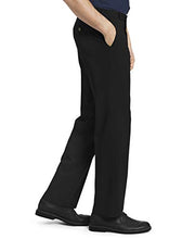 Load image into Gallery viewer, Van Heusen Men's Flex Straight Fit Flat Front Pant, Black, 32W x 30L