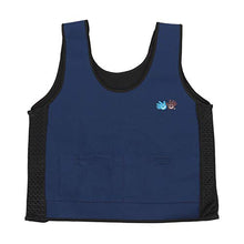 Load image into Gallery viewer, Fun and Function - Blue Weighted Compression Vest for Kids & Adults - Sensory Tool for Children with Special Needs - Deep Pressure for Anxiety & Sensory Issues - Medium