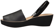 Load image into Gallery viewer, Kenneth Cole REACTION Women's Fine Glass Slingback Platform Sandal, Black, 8 M US