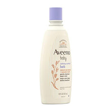 Load image into Gallery viewer, Aveeno Baby Calming Comfort Bath with Relaxing Lavender & Vanilla Scents, Hypoallergenic & Tear-Free Formula, Paraben- & Phthalate-Free, 18 Fl Oz (Pack of 1)