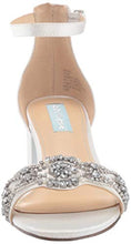 Load image into Gallery viewer, Blue by Betsey Johnson Women's SB-Mel Heeled Sandal, Ivory, 10 M US