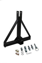 Load image into Gallery viewer, MAXXHAUL Standard 3-Point Hitch Adapter for Trailers & Farm Equipment with Category 1 Pins & 2" Hitch Receiver