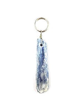 Load image into Gallery viewer, Ariana Ost Blue Kyanite Crystal Wellness Keychain - Perfect New Year Gift!