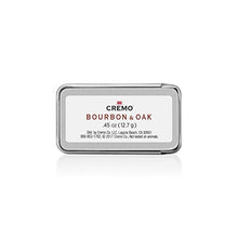 Load image into Gallery viewer, Cremo Bourbon & Oak Travel Friendly Solid Cologne, A Sophisticated Blend of Distiller’s Spice, Fine Bourbon and White Oak.45 Oz