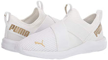 Load image into Gallery viewer, PUMA womens Prowl Walking Shoe, Puma White-gold, 11 US