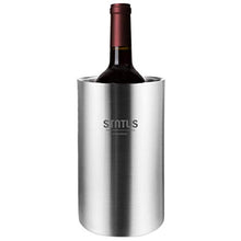 Load image into Gallery viewer, Wine Chiller Bucket, STNTUS Stainless Steel Double Wall White Wine Bottle Cooler Bucket, Insulated Champagne Beer Ice Bucket