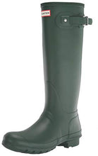 Load image into Gallery viewer, HUNTER Women's Original Tall Rain Boot (6 M US, HUNTER.Green)