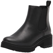 Load image into Gallery viewer, Amazon Essentials Women's Combat Chelsea Boot, Black, 7.5 Medium US