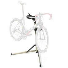 Load image into Gallery viewer, Bikehand Bike Repair Stand (Max 55 lbs) - Home Portable Bicycle Mechanics Workstand - for Mountain Bikes and Road Bikes Maintenance