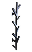 Load image into Gallery viewer, PREMIUM RACKS Coat Rack & Hat Rack - Modern Design - Wall Mounted - Stylish - (Black)