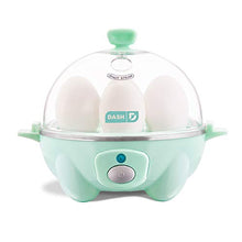 Load image into Gallery viewer, DASH Rapid Egg Cooker: 6 Egg Capacity Electric Egg Cooker for Hard Boiled Eggs, Poached Eggs, Scrambled Eggs, or Omelets with Auto Shut Off Feature - Aqua, 5.5 Inch (DEC005AQ)