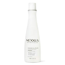 Load image into Gallery viewer, Nexxus Clean and Pure Clarifying Shampoo For Nourished Hair With ProteinFusion, Paraben-Free 13.5 oz