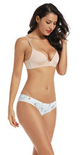 Load image into Gallery viewer, VOENXE Womens Seamless Underwear Breathable Stretch Bikini Panties (5 Pack Pattern Design, Medium)