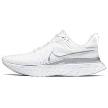 Load image into Gallery viewer, Nike Women's Stroke Running Shoe, White/Metallic Silver/Pure Platinum, 8.5