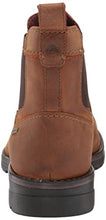 Load image into Gallery viewer, Clarks Men's Morris Up Waterproof Chelsea Boot, Dark Tan Leather, 10.5 Wide