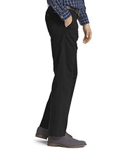 Load image into Gallery viewer, IZOD Men's American Chino Flat Front Straight Fit Pant, Black, 32W x 30L