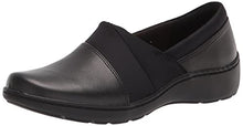 Load image into Gallery viewer, Clarks Women's Cora Heather Loafer, Black Combi, 7