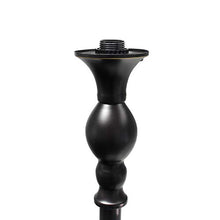 Load image into Gallery viewer, Elegant Designs LF2001-RBW Torchiere Floor Lamp, Restoration Bronze/White