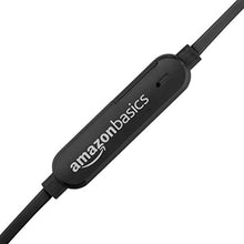 Load image into Gallery viewer, AmazonBasics Wireless Bluetooth Fitness Headphones Earbuds with Microphone, Black