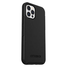 Load image into Gallery viewer, OtterBox Symmetry Series, Sleek Protection for Apple iPhone 12/12 Pro - Black - Non-Retail Packaging