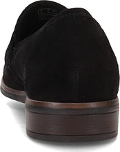 Load image into Gallery viewer, Clarks Women's Trish Rose Loafer, Black Suede, 7.5