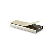 Load image into Gallery viewer, Master Magnetics Adhesive Magnets | Nickel-Plated Strong Magnetic Fastener | Double Sided Adhesive Foam Backing | 3” L x 0.905” W x 0.25” H | 8-Pack | CA293WAX8